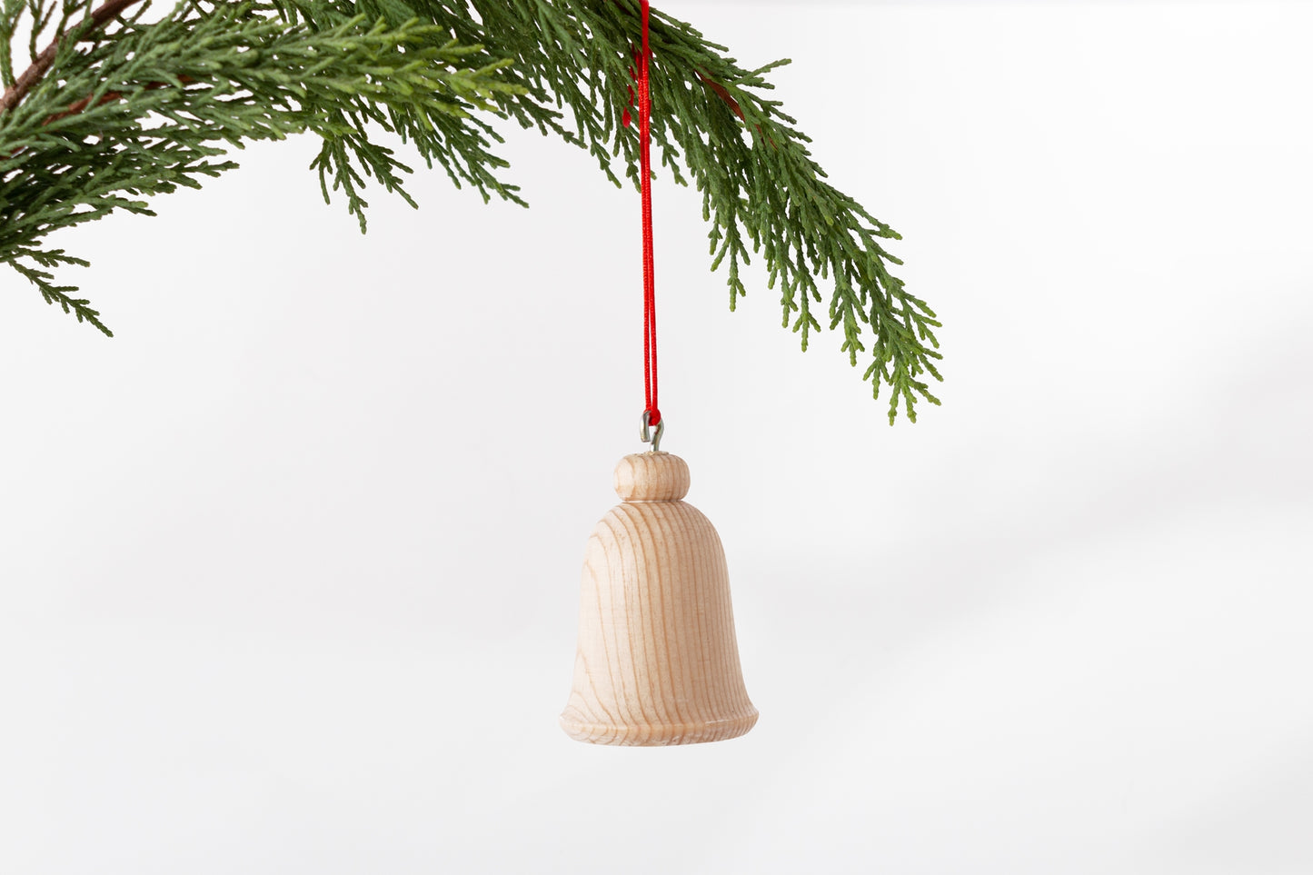 Wood Bell Christmas Ornament,Model 2