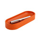 Orange Large Oval Pen Tray