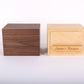 Wooden Recipe Card Box , Luxury and Modern Recipe Box, Birch or Walnut Wood, Suitable for 4x6 Cards