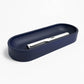 Night Blue Large Oval Pen Tray